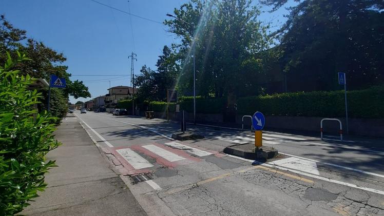 A Bertesinella il nodo della sicurezza stradale è uno dei temi caldi di questa campagna (foto ARMENI)