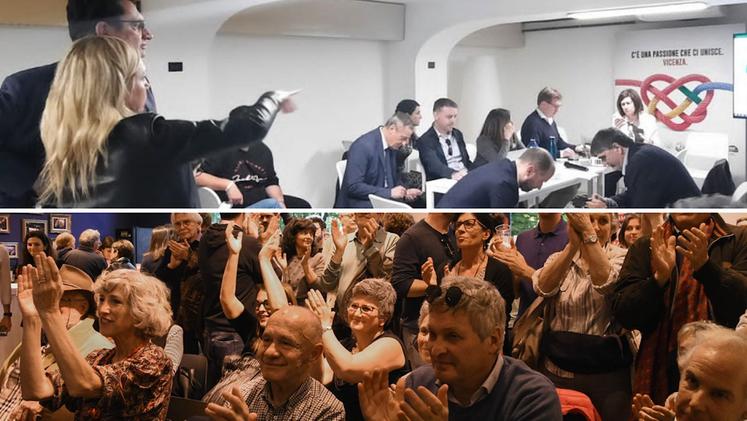 In casa di Francesco Rucco (sopra) si fanno i conti con i risultati, in casa di Giacomo Possamai (sotto) si sorride ed esulta per il risultato (FOTO COLORFOTO/TONIOLO)