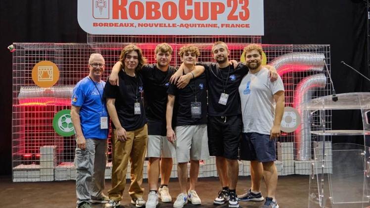 La squadra di robotica del Rossi