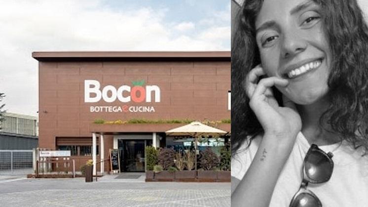 La vittima Anila Grishaj, 26 anni, e la sede della Bocon