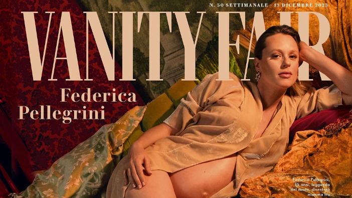 La copertina di Vanity Fair con Federica Pellegrini