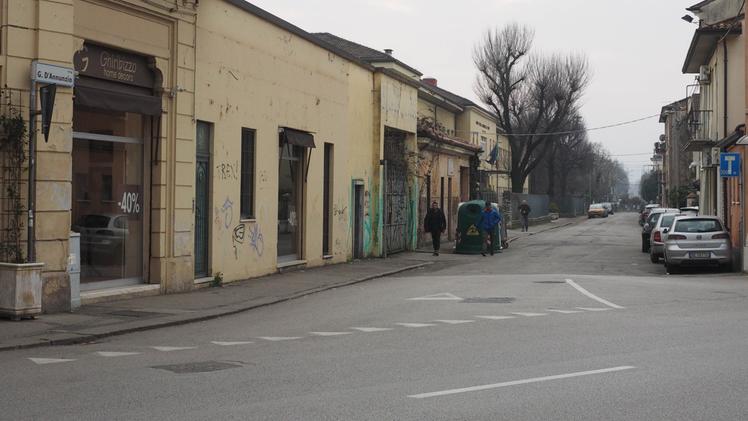La rapina è stata commessa in via D’Annunzio, a Vicenza (Foto d'archivio)
