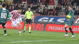 Il gol segnato da Thomas Sandon contro la Pro Vercelli