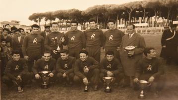 La Primavera del Vicenza che il 1° marzo 1954 vinse il Torneo di Viareggio (LANCELLOTTI)
