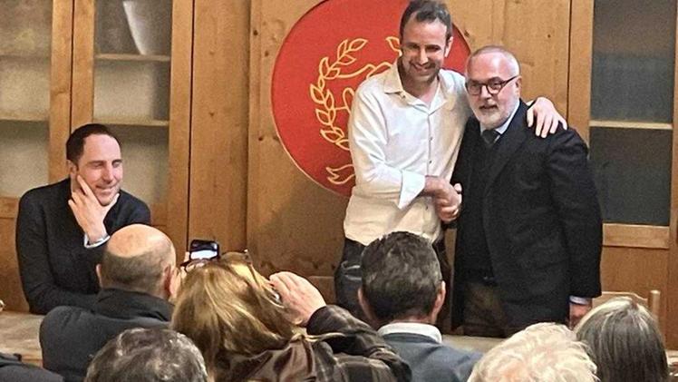 Carlo Cunegato di Coalizione civica ufficializza l'appoggio a Cristiano Eberle