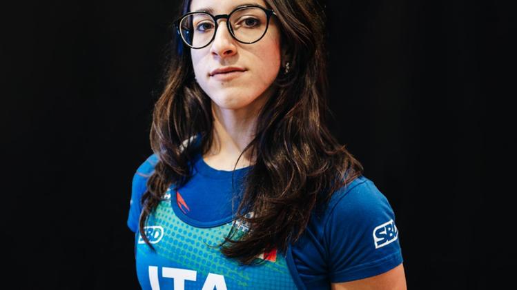 La leonicena Chiara Bernardi, azzurra di powerlifting
