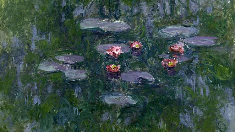 Water Lilies 1916-1919, by Claude Monet