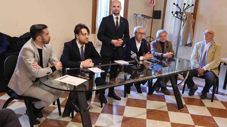 La presentazione della candidatura a sindaco di Nicola Finco (Foto G. Ceccon)