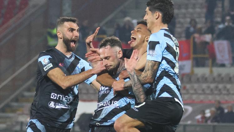 Vicenza-Legnago, Zanandrea dopo il gol segnato