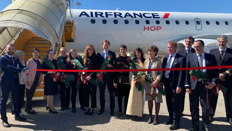 Inaugurazione volo Airfrance, Verona-Parigi