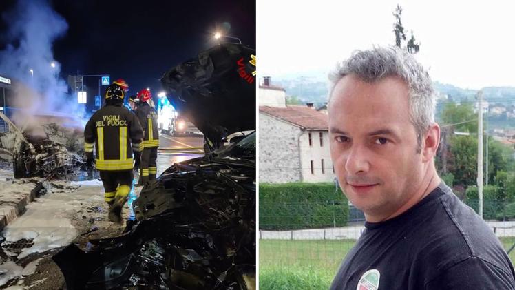 Nello scontro frontale a Zanè ha perso la vita Manuel Gavin, 45 anni, di Zugliano: un giovane papà di due bambini.