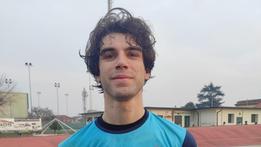 Matteo Lunardi, attaccante del Coelsanus vuole la salvezza a suon di gol