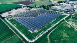 I pannelli fotovoltaici sono in via di completamento nel territorio di Montorso