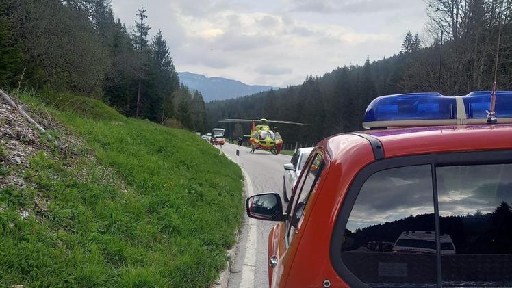 Il luogo della tragedia a passo Vezzena, in Trentino (Foto Ufficio Stampa della Giunta provinciale di Trento)