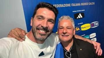 Gigi Buffon e Roberto Baggio (Foto Instagram @gianluigibuffon)