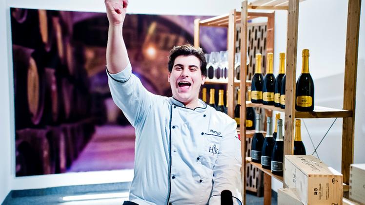 Matteo Grandi, il giovane chef vicentino vincitore della prima edizione di Hell's Kitchen
