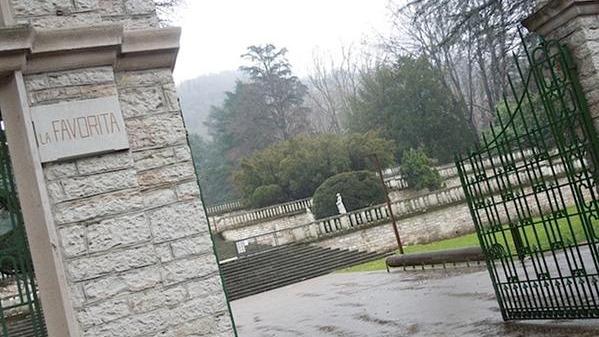 L'ingresso del parco La Favorita di viale Duca d'Aosta. ZILLIKEN