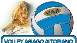 Il logo del volley Asiago impegnato sabato 7 dicembre in un tour de force di gare