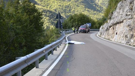 Il luogo dell'incidente (Corriere Alpi Trentino)