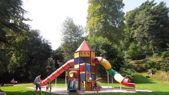 Il parco giochi dell'area Marzottini. ZILLIKEN