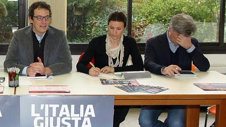 Da sinistra Federico Ginato, Alessandra Moretti, Davide Zoggia, Meri Ballico. COLORFOTO