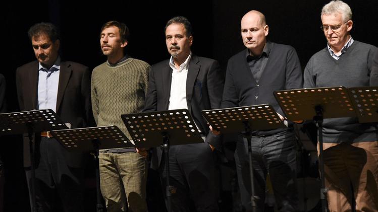Romano, Carmignan, Acerbi, Guiotto e Visonà. FOTO MASSIGNAN