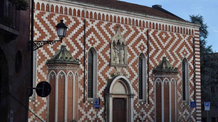 La chiesa dei Carmini di Vicenza era dedicata a San Giacomo, protettore dei pellegrini