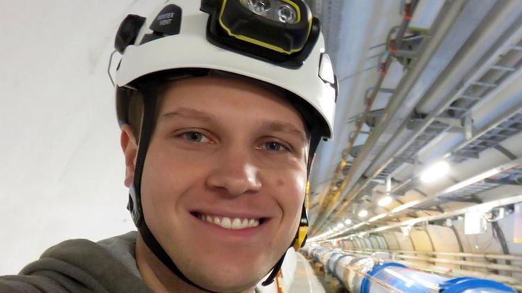 Il giovane Giordano Lilli è stato assunto al Cern per riparare a distanza il tunnel dell’acceleratore LhcHa frequentato a Vicenza il corso di  ingegneria meccatronica
