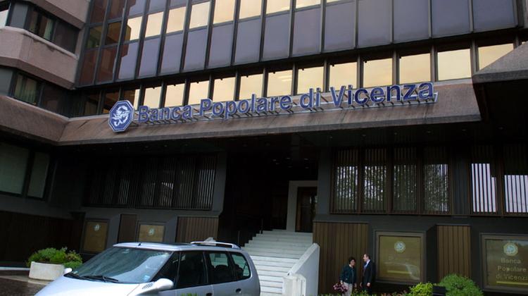 La sede della Banca Popolare di Vicenza