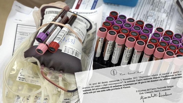Il Centro nazionale sangue aveva comunicato la sospensione ma il Veneto fa i test che consentono di proseguire con le donazioni
