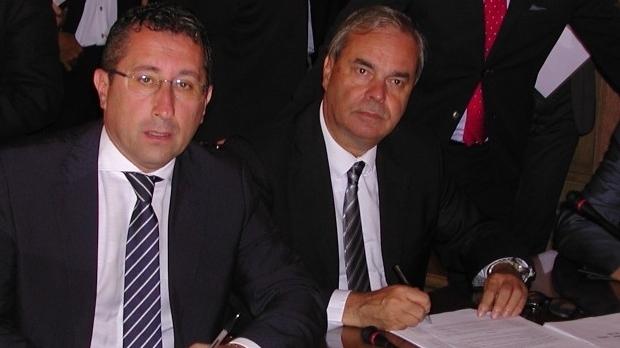 Da sinistra il vicepresidente della Regione, Gianluca Forcolin, e il presidente Upi Achille Variati