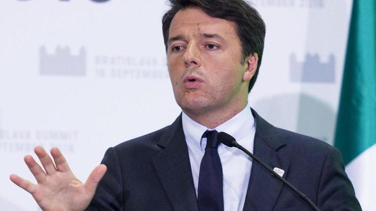 Matteo Renzi, presidente del Consiglio e leader del Pd