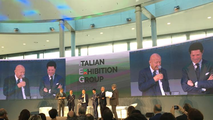 La presentazione della nuova società, Italian Exhibition Group