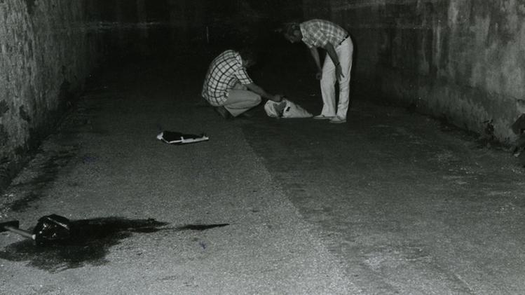 La scena del delitto in via Cialdini firmato “Ludwig”. Era il 20 luglio  1982.