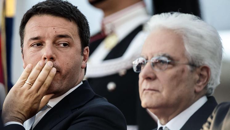 Un'ora di colloquio tra Renzi e Mattarella