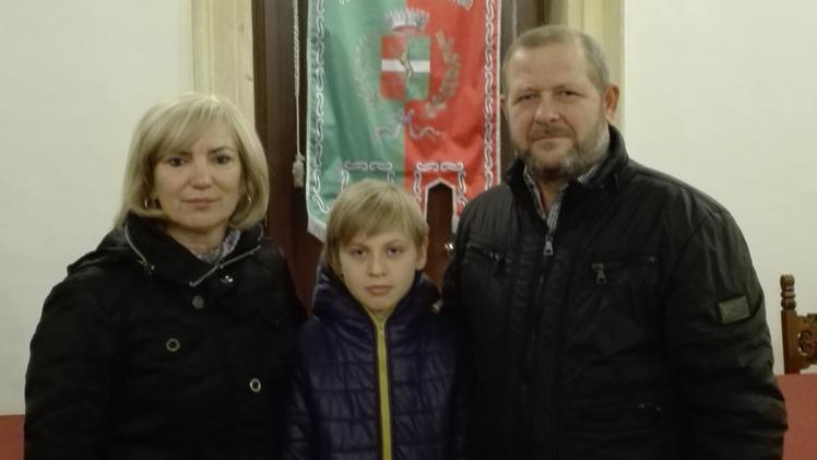 Tatiana, Andrei e Ivan, dal 2016 sono cittadini italiani. DAL SASSO