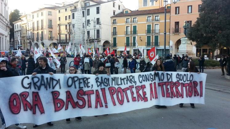 Manifestazione a Vicenza