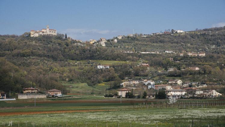 Una veduta panoramica di Grancona
