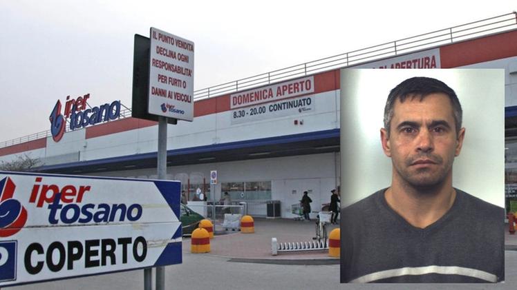 L'ipermercato Tosano di Cassola e l'arrestato, Ionel Tecaru