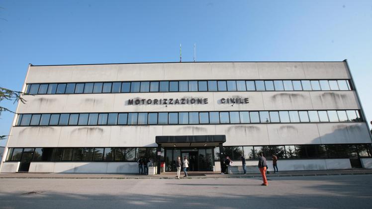 L’ingresso della motorizzazione civile in zona Vicenza Est