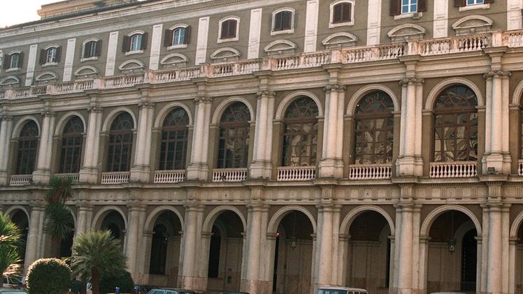 L’ingresso della procura, al quarto piano del palazzo di giustiziaUn’immagine d’archivio della sede del ministero del Tesoro a Roma