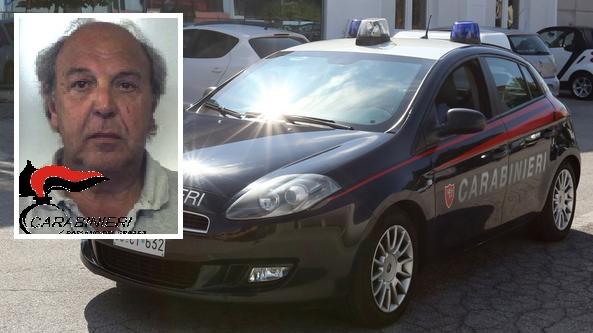 L'arrestato, Massimo Mantoan, 62 anni