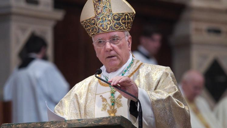 Il vescovo di Vicenza Beniamino Pizziol