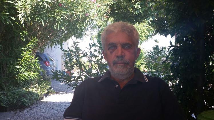 Samir BouserdiSilvia DedoroFrancesco Bertazzo, 62 anni, porta sul volto i segni del pestaggio del marocchino