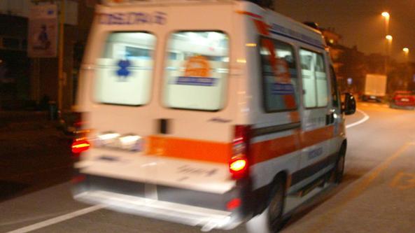 Un'ambulanza del Suem 118