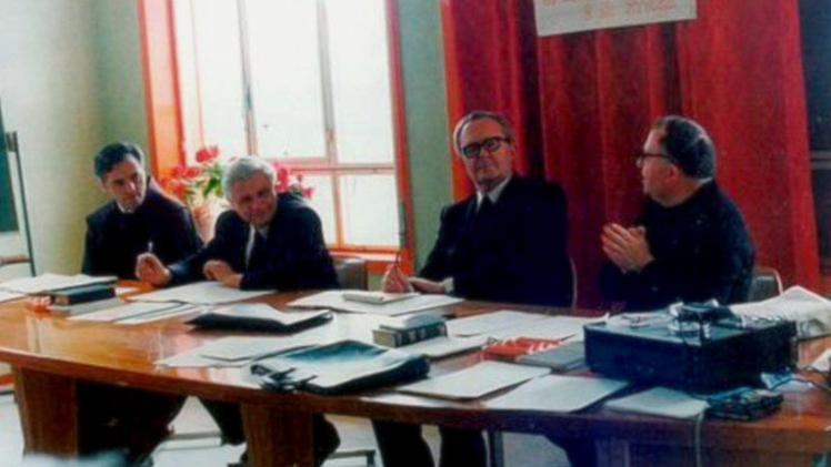 Joseph Ratzinger a Roana in occasione di un incontro di studi teologici