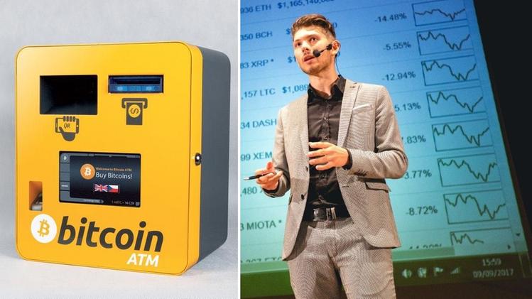 Un "bancomat" per bitcoin e il vicentino Michele Munaretto