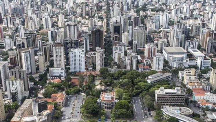 Belo Horizonte, città dello stato di Minas Gerais, in Brasile