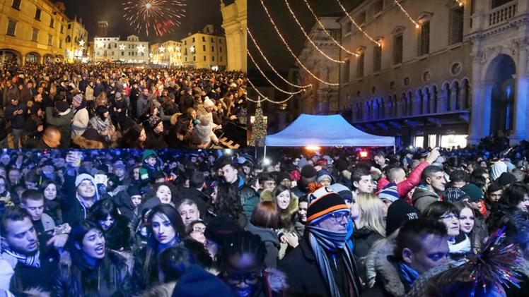 Le piazze del Capodanno 2018 di Vicenza e Bassano