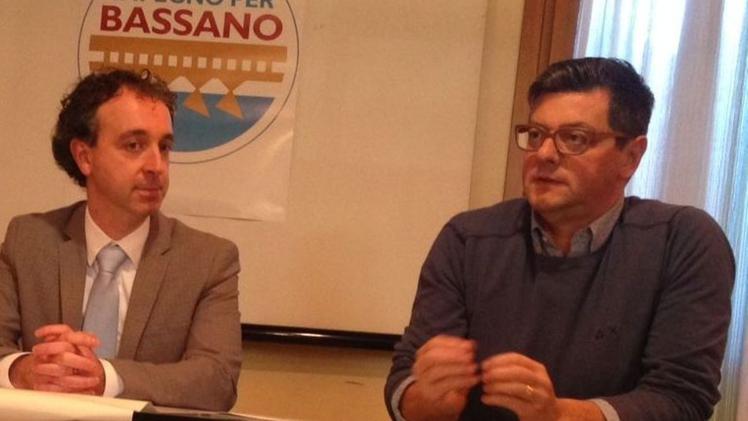 Massimo Gianesin e Roberto Marin della lista “Impegno per Bassano”